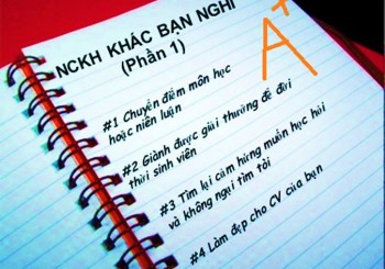 NCKH khác bạn nghĩ (Phần 1)