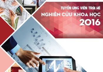 Thông báo tổ chức Trại hè Nghiên cứu Khoa học Quốc tế 2016