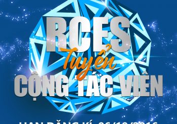 Cộng đồng RCES tuyển Cộng tác viên thế hệ thứ 3