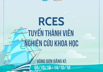 Cộng đồng RCES tuyển thành viên thế hệ thứ 5