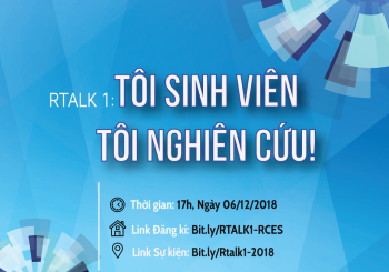 Khởi động dự án I RESEARCH mùa thứ 5 –  R TALK 1: “TÔI SINH VIÊN, TÔI NGHIÊN CỨU”
